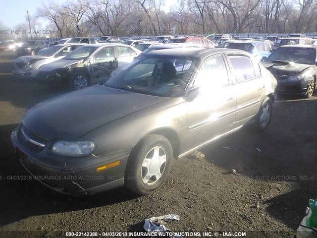1G1NE52J4Y6297107 - 2000 CHEVROLET MALIBU LS ყავისფერი ფოტო 2