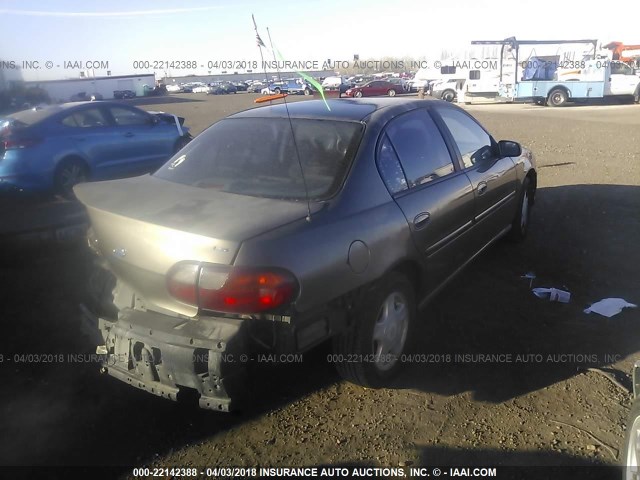 1G1NE52J4Y6297107 - 2000 CHEVROLET MALIBU LS ყავისფერი ფოტო 4