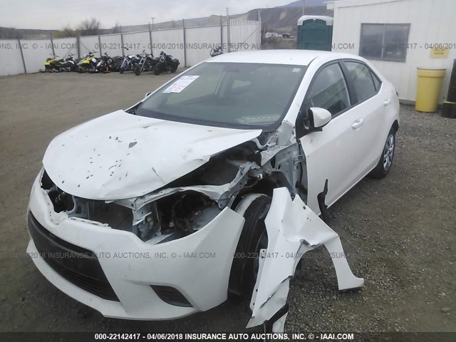 2T1BURHE9GC644596 - 2016 TOYOTA COROLLA L/LE/LE PLS/PRM/S/S PLS WHITE photo 6