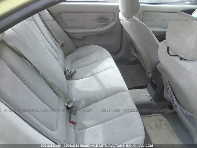 KMHDN46D05U953825 - 2005 HYUNDAI ELANTRA GLS/GT BEIGE photo 8