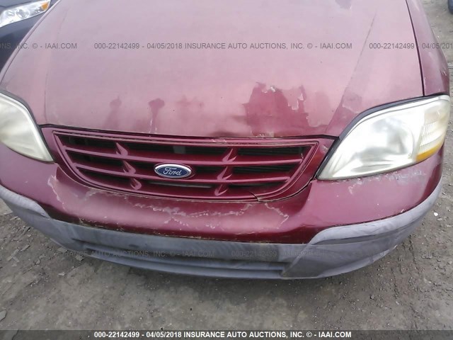 2FMZA5144XBA43845 - 1999 FORD WINDSTAR LX RED photo 6