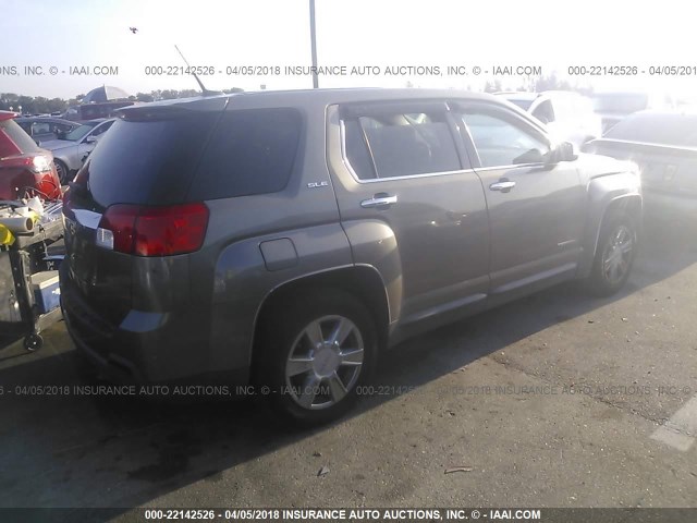 2CTALBEW5A6366845 - 2010 GMC TERRAIN SLE TAN photo 4