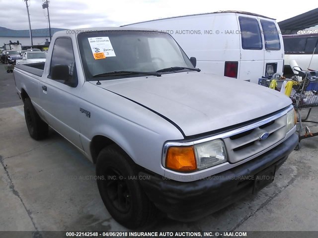 1FTCR10A6PTA88806 - 1993 FORD RANGER SILVER photo 1