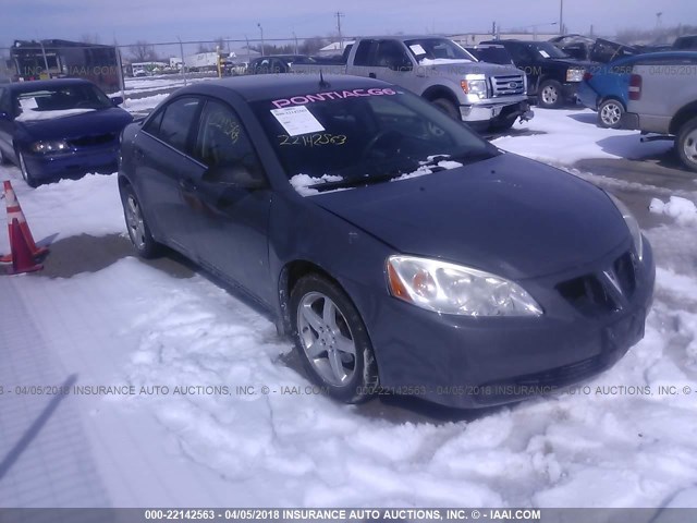 1G2ZG57N184124143 - 2008 PONTIAC G6 SE GRAY photo 1