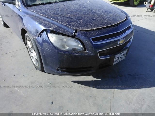 1G1ZB5EB4A4144775 - 2010 CHEVROLET MALIBU LS 蓝色 照片 6
