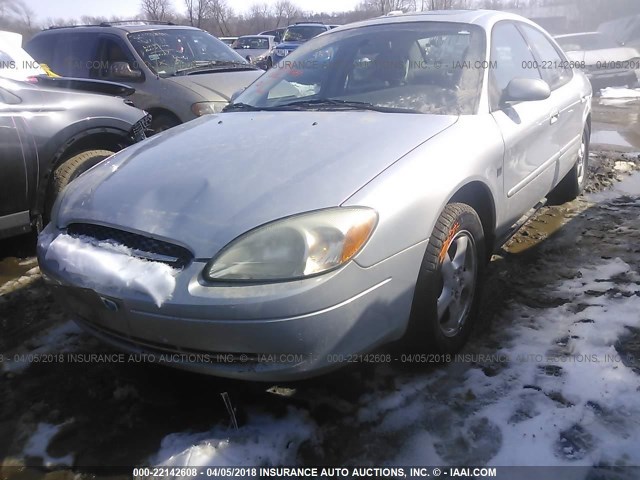 1FAFP55S93G250917 - 2003 FORD TAURUS SES SILVER photo 2