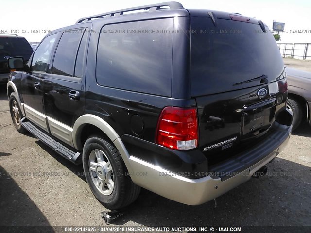 1FMFU175X5LA92175 - 2005 FORD EXPEDITION EDDIE BAUER BLACK photo 3