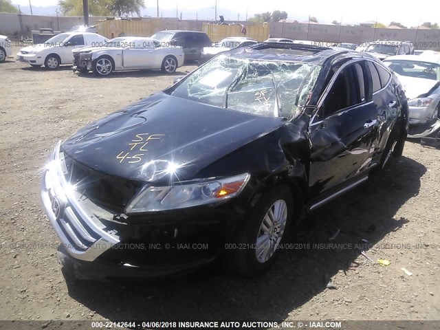 5J6TF3H53FL001299 - 2015 HONDA CROSSTOUR EXL შავი ფოტო 2