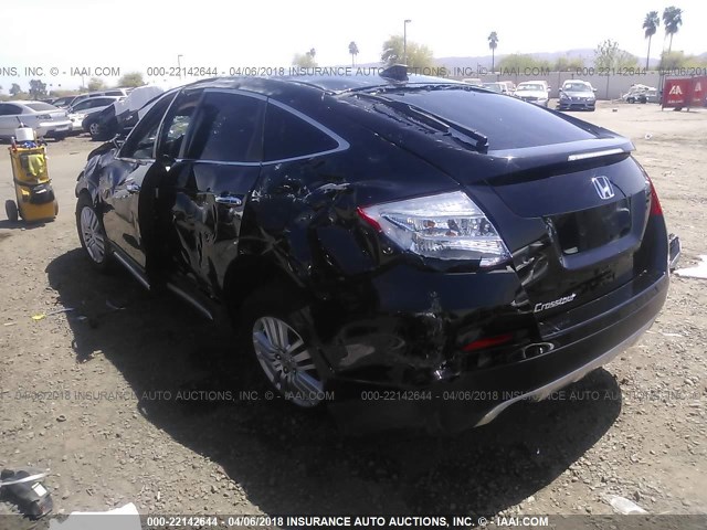 5J6TF3H53FL001299 - 2015 HONDA CROSSTOUR EXL შავი ფოტო 3