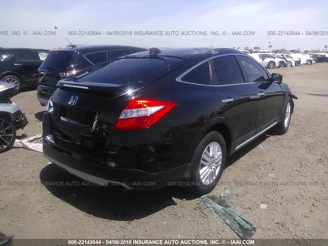 5J6TF3H53FL001299 - 2015 HONDA CROSSTOUR EXL BLACK photo 4