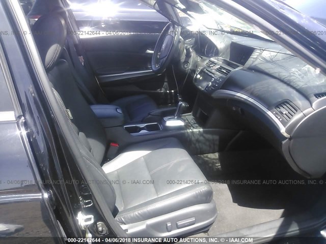 5J6TF3H53FL001299 - 2015 HONDA CROSSTOUR EXL შავი ფოტო 5