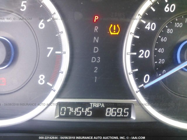 5J6TF3H53FL001299 - 2015 HONDA CROSSTOUR EXL შავი ფოტო 7