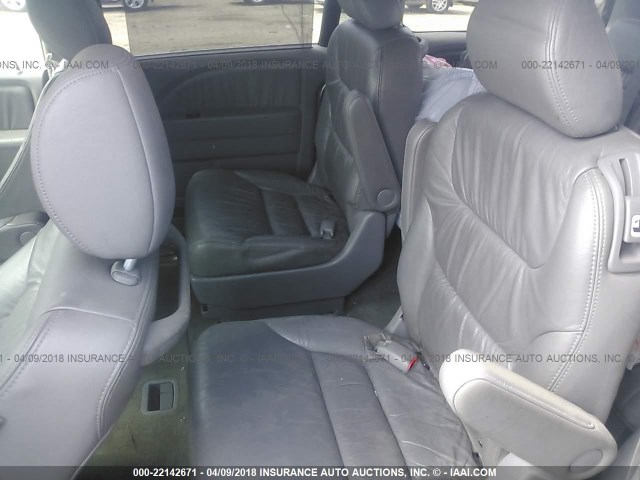 5FNRL38609B403760 - 2009 HONDA ODYSSEY EXL ნაცრისფერი ფოტო 8