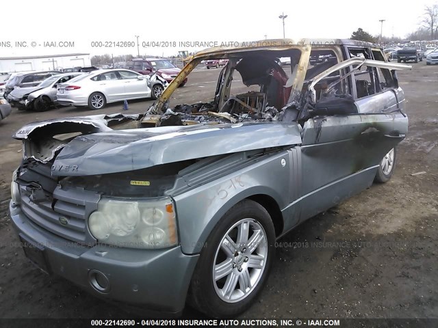 SALME15456A227832 - 2006 LAND ROVER RANGE ROVER HSE GREEN photo 2