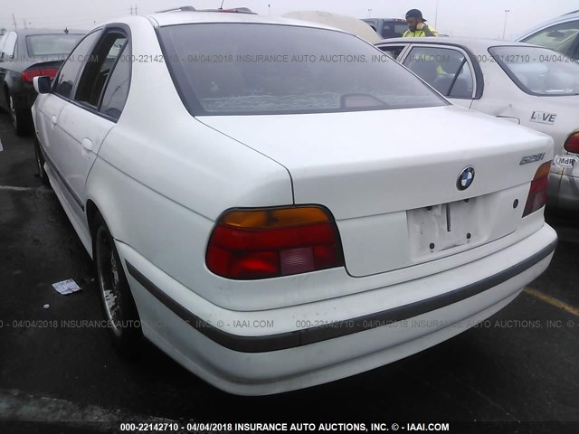 WBADD6327WGT90422 - 1998 BMW 528 I AUTOMATIC WHITE photo 3