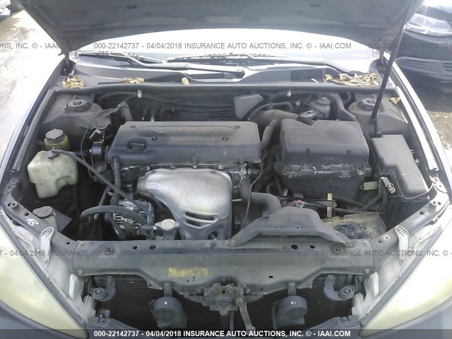 4T1BE32K22U052179 - 2002 TOYOTA CAMRY LE/XLE/SE 黑色 照片 10