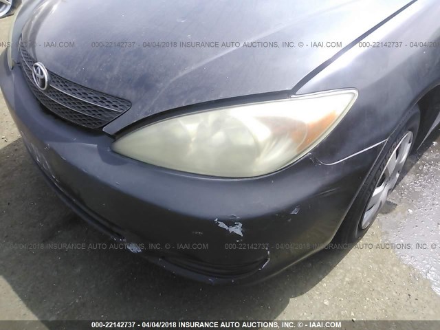 4T1BE32K22U052179 - 2002 TOYOTA CAMRY LE/XLE/SE 黑色 照片 6