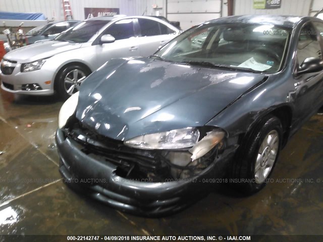 2B3HD46R93H515651 - 2003 DODGE INTREPID SE BLUE photo 6