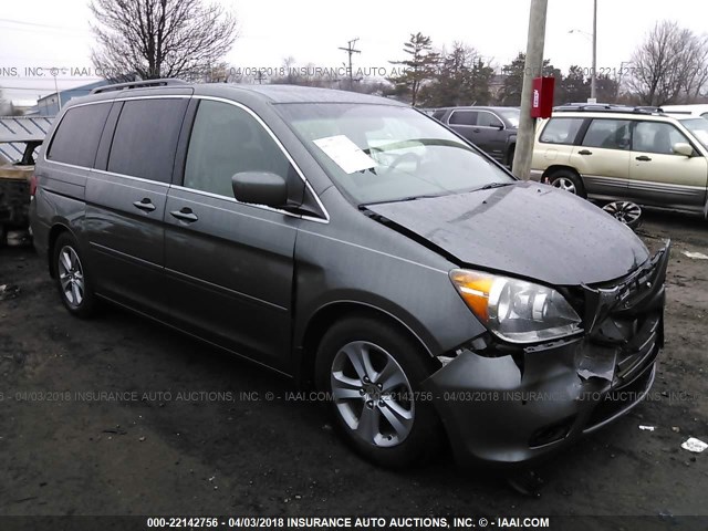 5FNRL38988B102355 - 2008 HONDA ODYSSEY TOURING GRAY photo 1