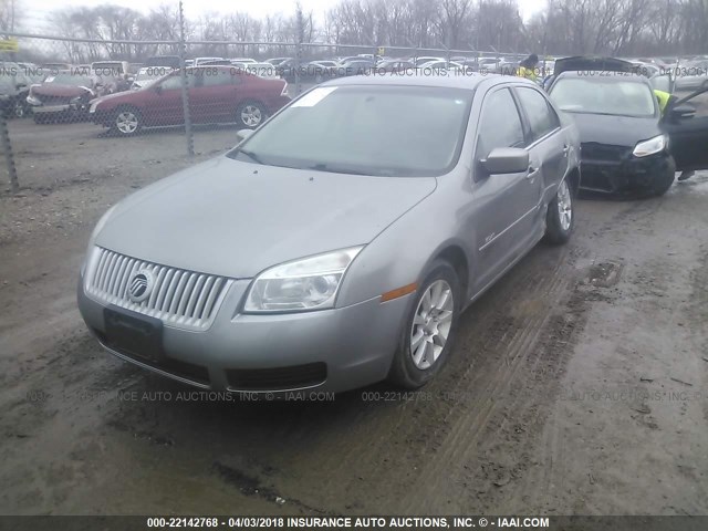 3MEHM07Z98R630640 - 2008 MERCURY MILAN GRAY photo 2