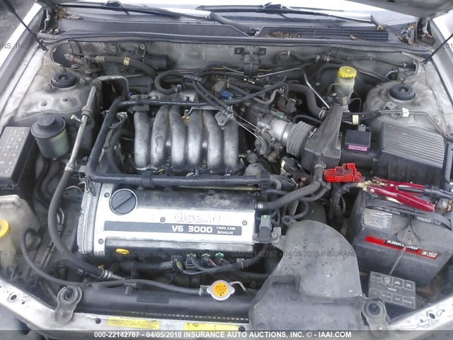 JN1CA21D9XT216884 - 1999 NISSAN MAXIMA GLE/GXE/SE GRAY photo 10