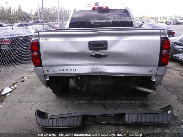 3GCPCREH9HG100999 - 2017 CHEVROLET SILVERADO C1500 LT SILVER photo 6