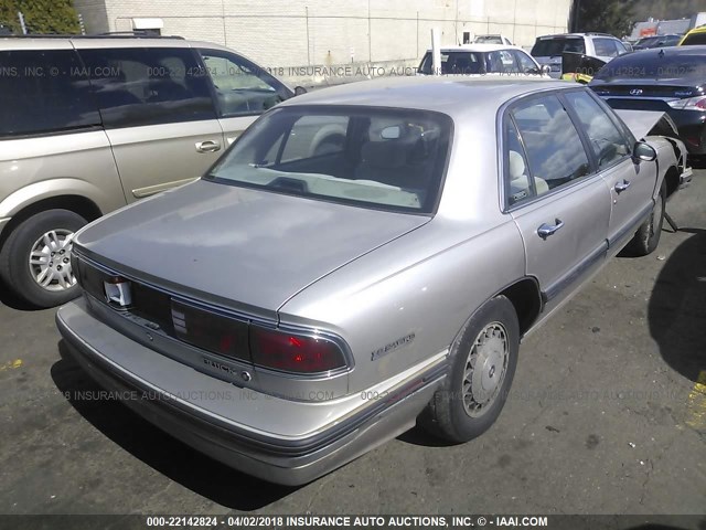 1G4HR52K7TH424216 - 1996 BUICK LESABRE LIMITED SILVER photo 4