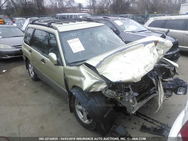 JF1SF65571H733363 - 2001 SUBARU FORESTER S 金色 照片 1