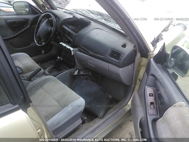JF1SF65571H733363 - 2001 SUBARU FORESTER S 金色 照片 5