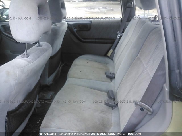 JF1SF65571H733363 - 2001 SUBARU FORESTER S 金色 照片 8