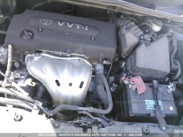 JTLKE50E891080288 - 2009 TOYOTA SCION XB BLACK photo 10