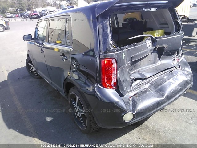 JTLKE50E891080288 - 2009 TOYOTA SCION XB BLACK photo 3