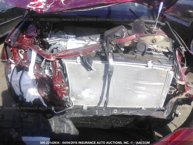 4T1BF1FK7HU677231 - 2017 TOYOTA CAMRY LE/XLE/SE/XSE RED photo 10