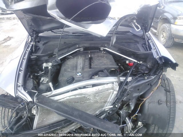 5UXZV4C58BL741214 - 2011 BMW X5 XDRIVE35I Сұр фото 10