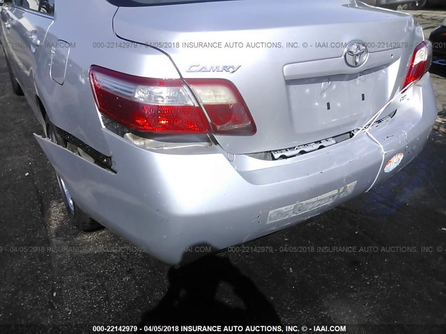 4T1BE46K97U608821 - 2007 TOYOTA CAMRY NEW GENERAT CE/LE/XLE/SE GRAY photo 6