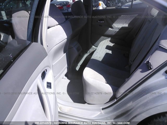 4T1BE46K97U608821 - 2007 TOYOTA CAMRY NEW GENERAT CE/LE/XLE/SE GRAY photo 8