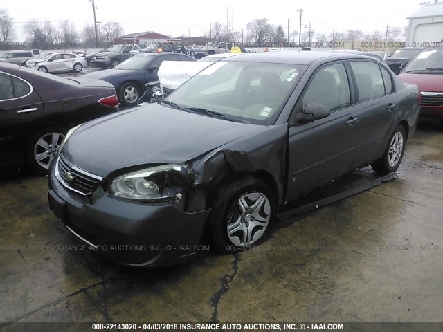 1G1ZS58N18F148240 - 2008 CHEVROLET MALIBU LS 灰色 照片 2
