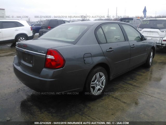 1G1ZS58N18F148240 - 2008 CHEVROLET MALIBU LS 灰色 照片 4