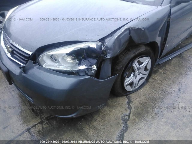 1G1ZS58N18F148240 - 2008 CHEVROLET MALIBU LS 灰色 照片 6