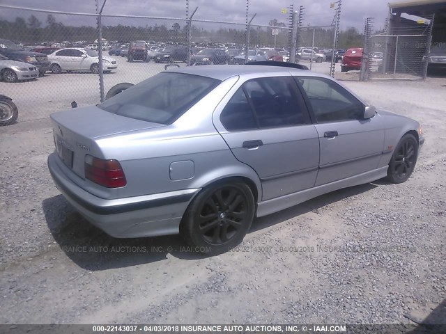 WBACD4324WAV60061 - 1998 BMW 328 I AUTOMATIC GRAY photo 4