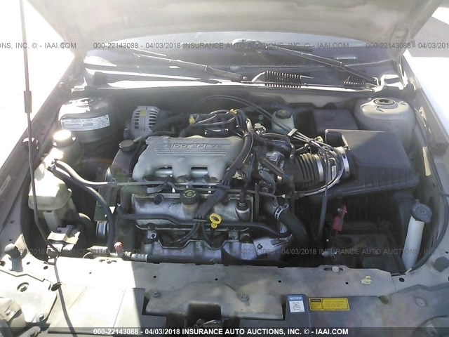 1G1NE52M6W6250491 - 1998 CHEVROLET MALIBU LS 金色 照片 10