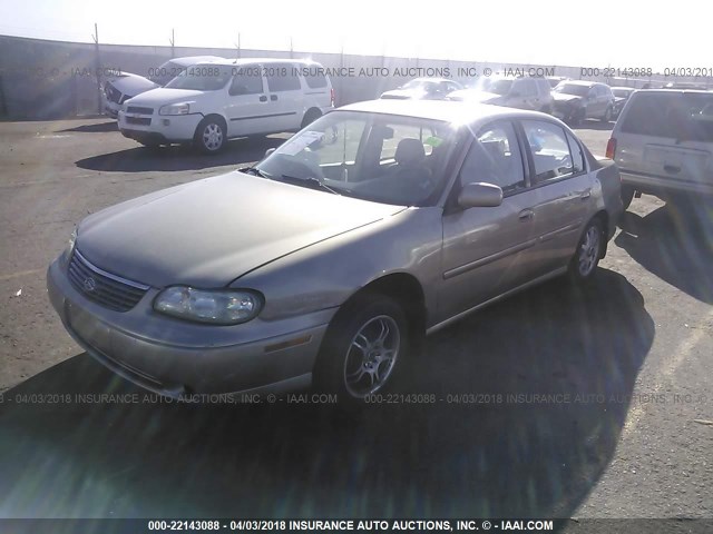 1G1NE52M6W6250491 - 1998 CHEVROLET MALIBU LS 金色 照片 2