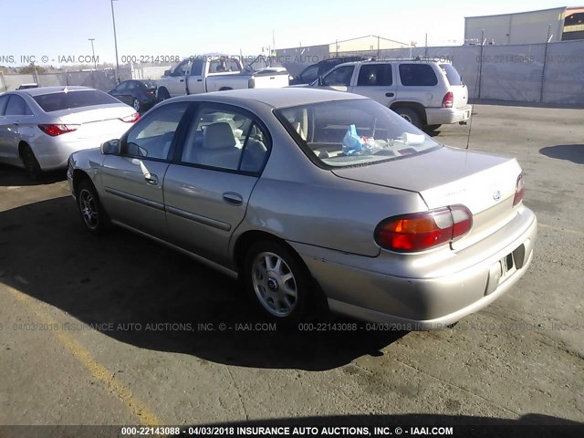1G1NE52M6W6250491 - 1998 CHEVROLET MALIBU LS 金色 照片 3