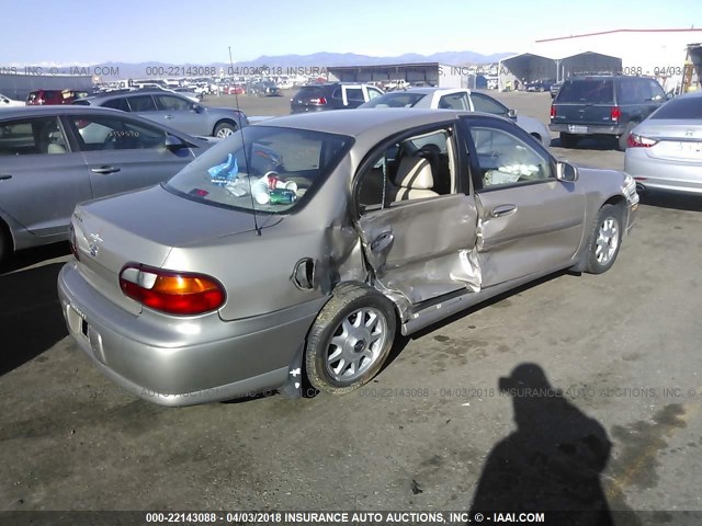 1G1NE52M6W6250491 - 1998 CHEVROLET MALIBU LS 金色 照片 4