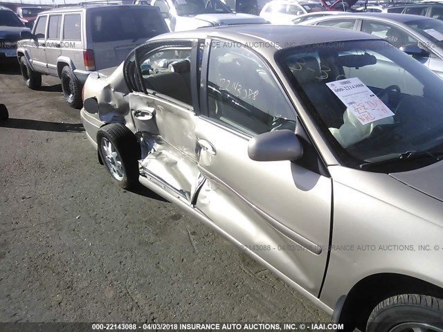 1G1NE52M6W6250491 - 1998 CHEVROLET MALIBU LS 金色 照片 6