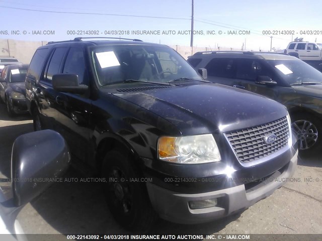 1FMRU15WX3LC37625 - 2003 FORD EXPEDITION XLT BLACK photo 1