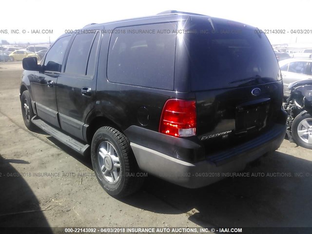 1FMRU15WX3LC37625 - 2003 FORD EXPEDITION XLT BLACK photo 3