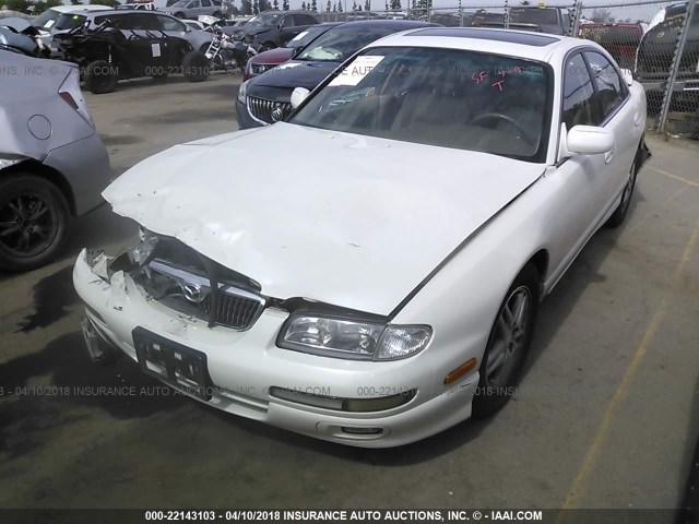 JM1TA2217Y1600287 - 2000 MAZDA MILLENIA WHITE photo 2