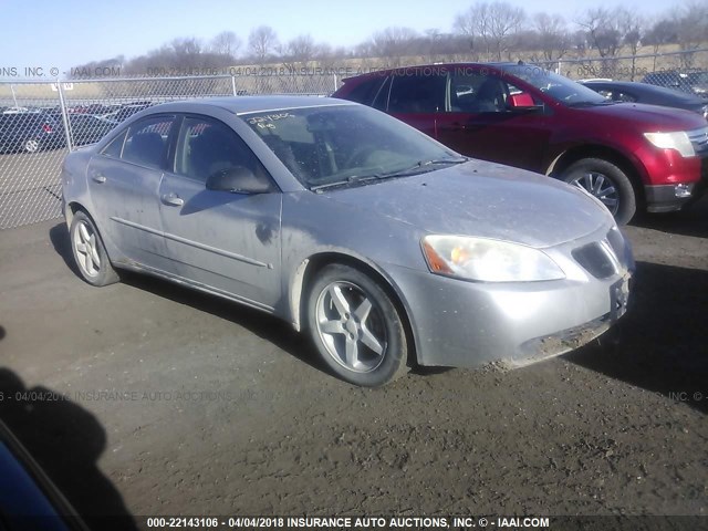 1G2ZG58N774147911 - 2007 PONTIAC G6 SE SILVER photo 1