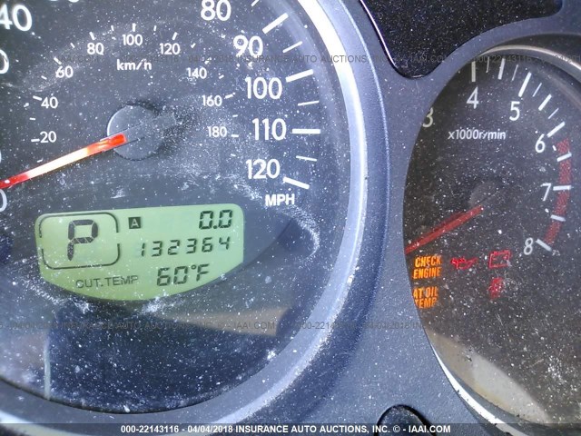 JF1SG65615H714061 - 2005 SUBARU FORESTER 2.5XS Қызыл фото 7